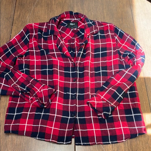 Rails Red and Navy Plaid Shirt - Picture 1 of 12